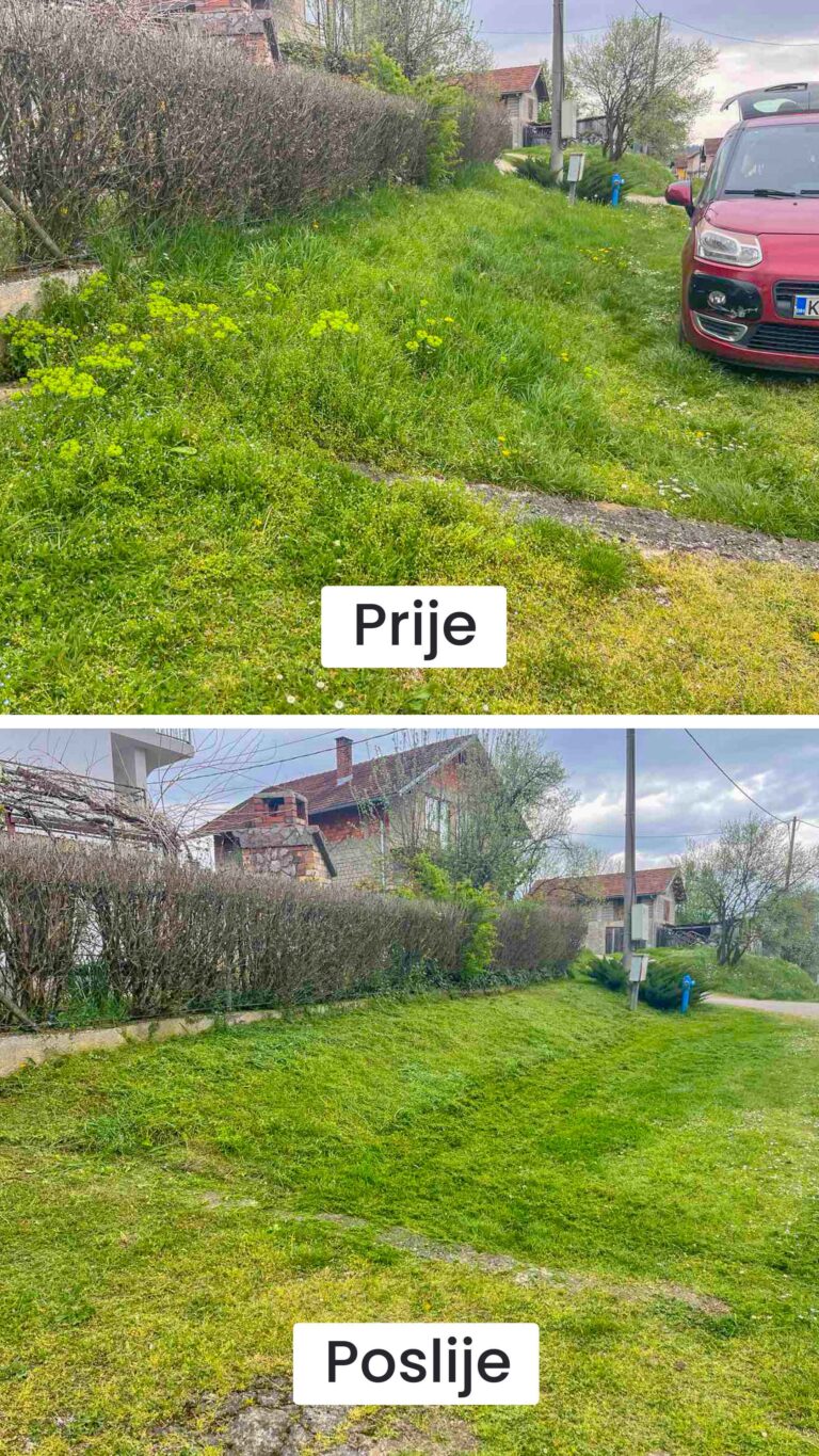Košenje dvorišta